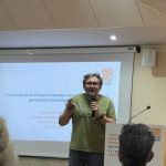 D. Pedro Pedro Lanero. Director Presidente y Director Terapéutico de Fundación Proyecto Hombre Jaén, durante su ponencia “Tratamiento en Proyecto Hombre: un enfoque desde la perspectiva transdiagnóstica”, en calidad de Presidente de la Comisión de Tratamiento de la Asociación Proyecto Hombre.